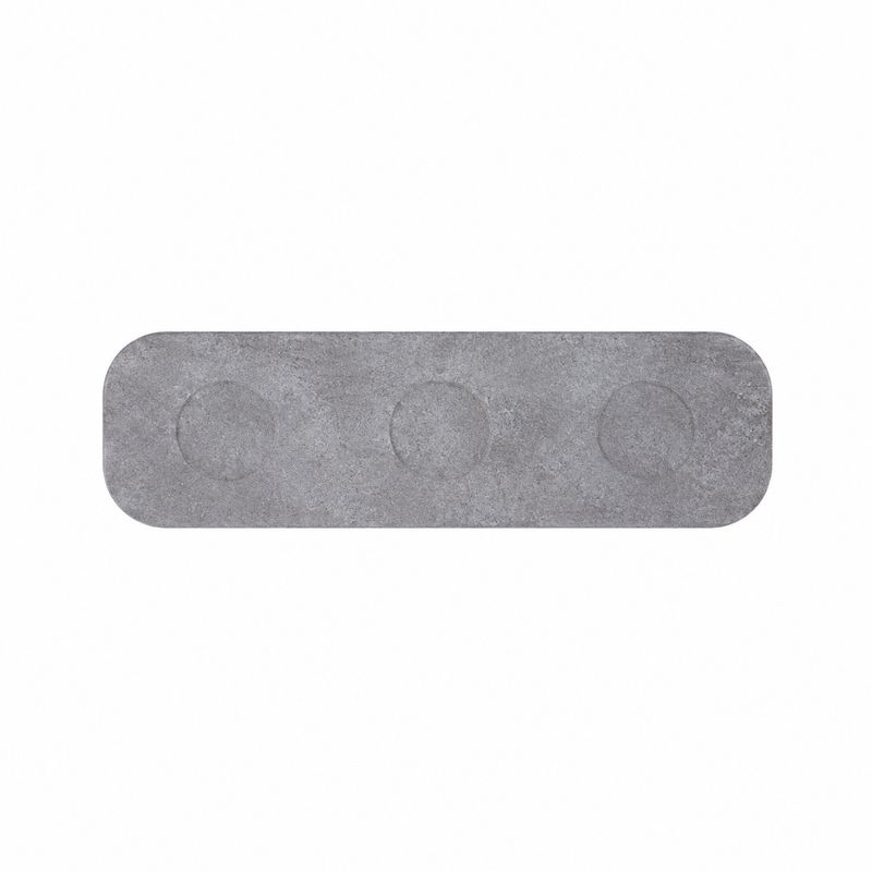 GN 1/6 Tray with 3 Holes 8.7 x 32.5 cm Event - Degrenne