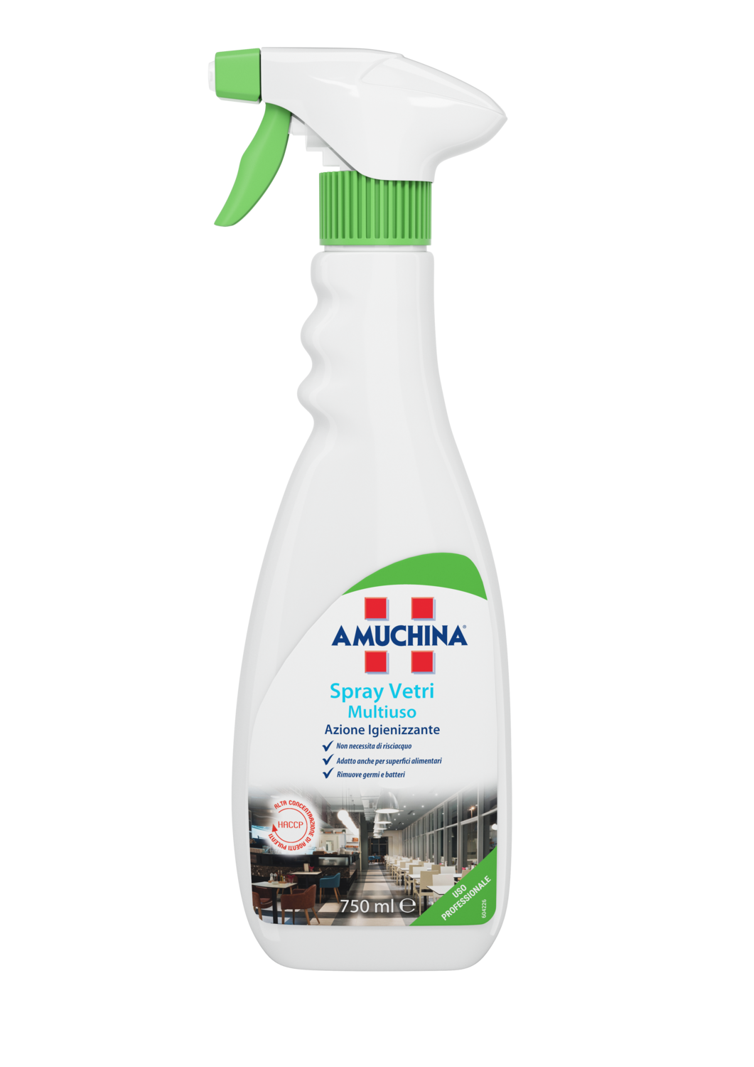 Spray vetri multiuso 750 ml - Amuchina