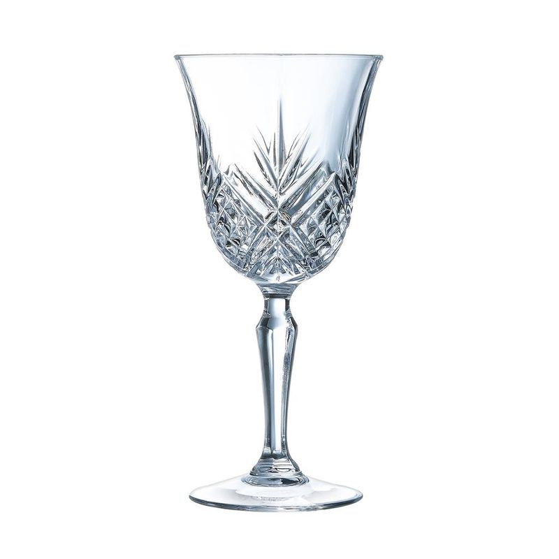 Arcoroc Broadway 25 cl goblet in tempered glass for horeca use