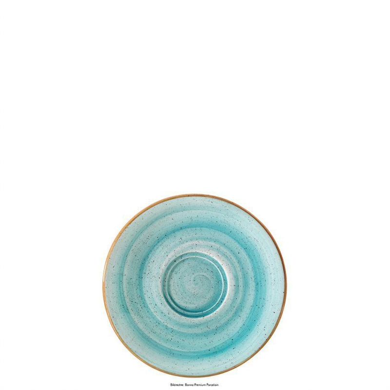 16 cm Aura Aqua Gourmet Saucer - Bonna