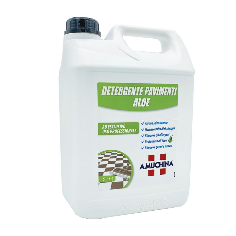 Detergente pavimenti aloe profumato 5 lt - Amuchina