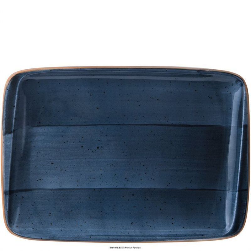 Plate 36 x 25 cm Aura Dusk Moove - Bonna