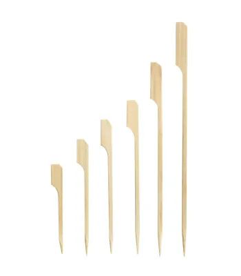 Set of 2000 pieces - Bamboo Skewers in Paddle Shape 18 cm - Firstpack