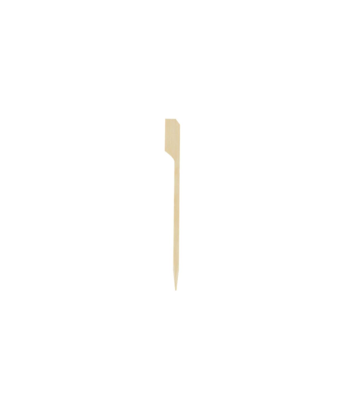Set of 2000 pieces - Bamboo Skewers in Paddle Shape 12 cm - Firstpack