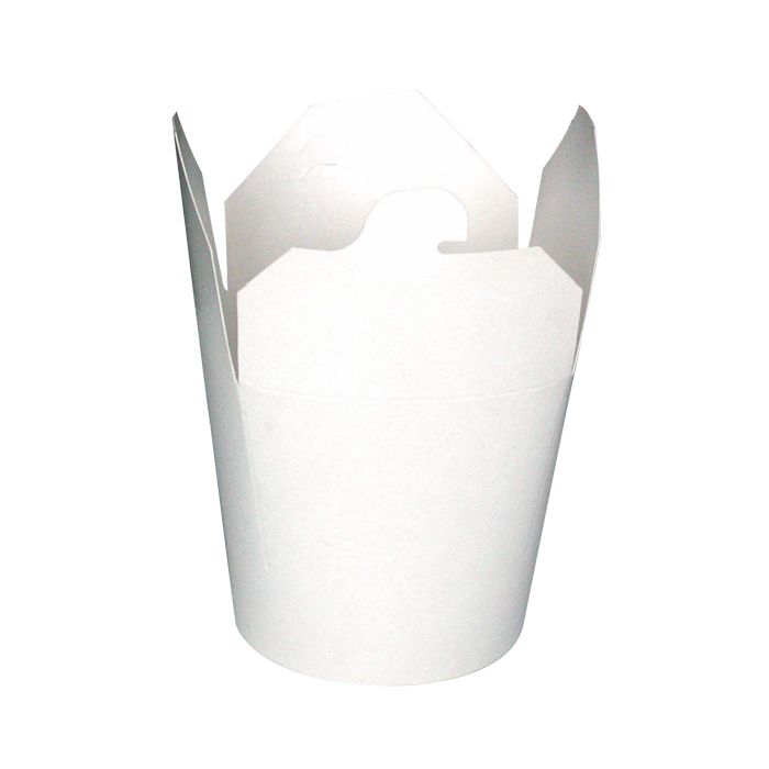 Set of 500 pieces - White food box 7.2 x 8.7 x 9.5 cm - Firstpack