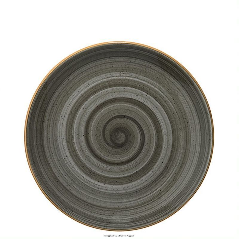 Flacher Teller 25 cm Aura Space Gourmet - Bonna