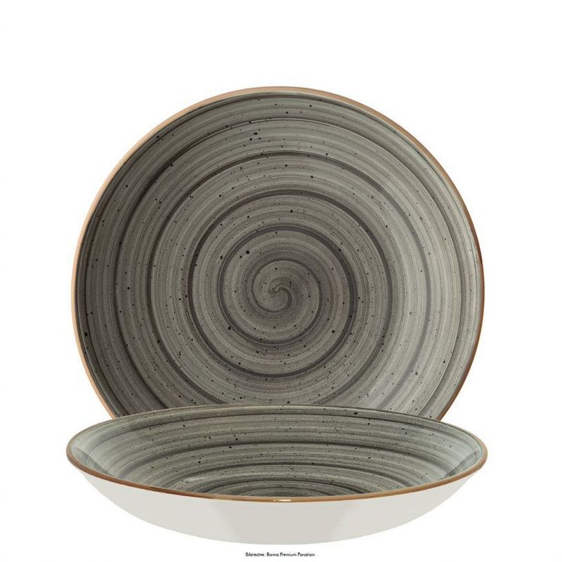Tiefer Teller 23 cm Aura Space Bloom - Bonna