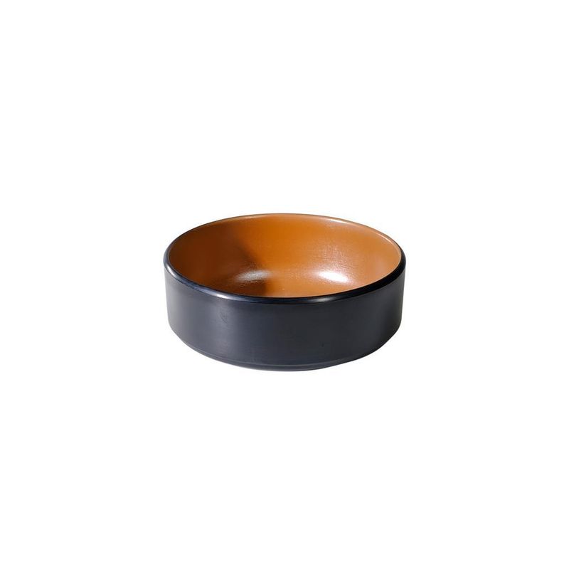 Small Bowl 7.5 cm Melamine Bicolor Brown/Black - Tirolix