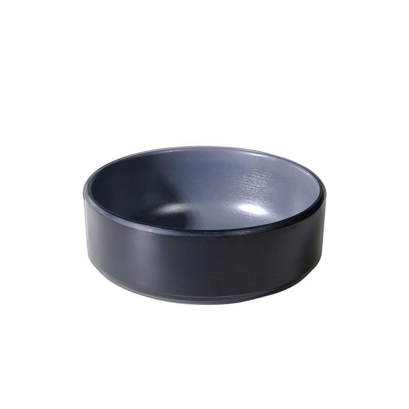 Small Bowl 10 cm Melamine Bicolor Grey/Black - Tirolix