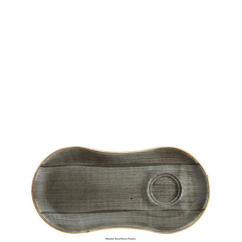 Einzigartiger Teller 25 x 12 cm Aura Space Gourmet - Bonna