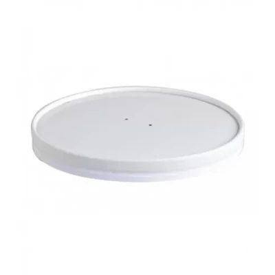 Set of 360 pieces - White Cardboard Lid 15 x 15 x 1.6 cm - Firstpack