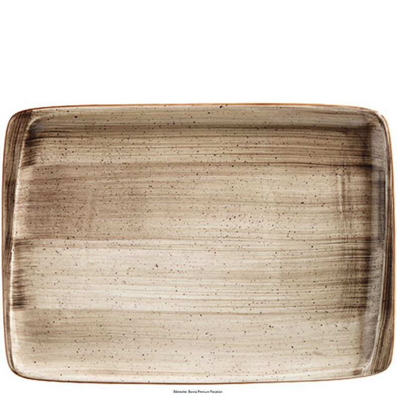 Plate 36 x 25 cm Aura Terrain Moove - Bonna