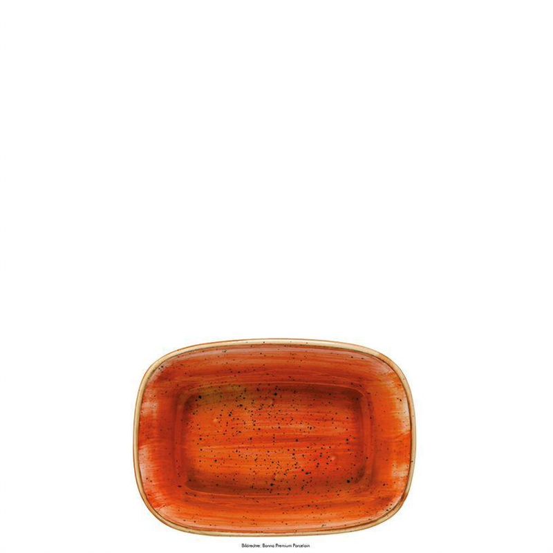 Plate 17 x 11.5 cm Aura Terracotta Gourmet - Bonna