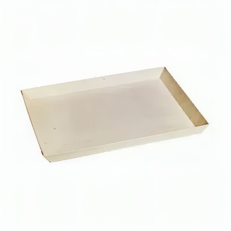 Set of 100 pieces - Rectangular Wooden Tray 38.4 x 27.8 cm - Firstpack