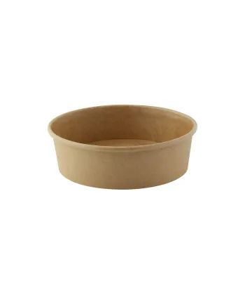 Set mit 360 Stück - Salatschale aus Karton ohne Deckel 480 ml - Firstpack