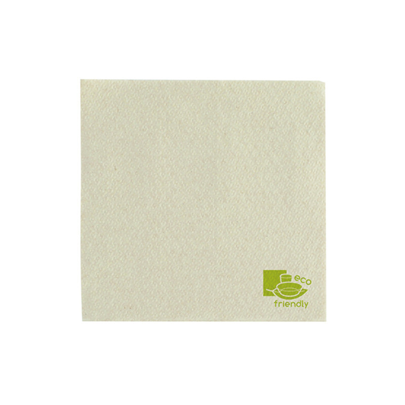 Set of 6000 pieces - Natural Napkin with Logo 30 x 30 cm - Firstpack