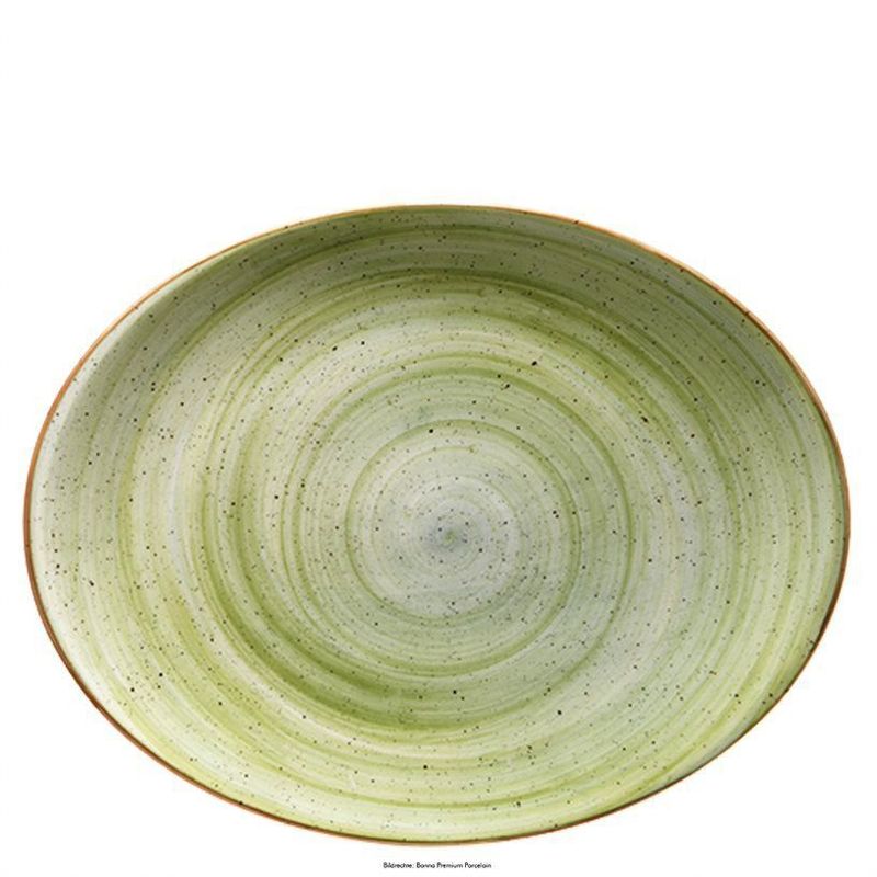 Oval Plate 31 x 24 cm Aura Therapy Moove - Bonna