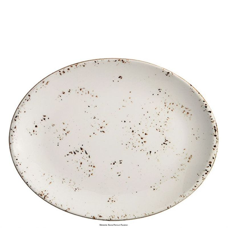 Oval Plate 31 x 24 cm Grain Moove - Bonna