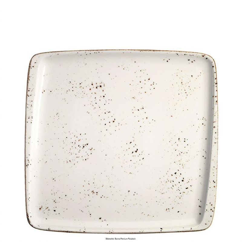 Plate 27 x 25 cm Grain Moove - Bonna