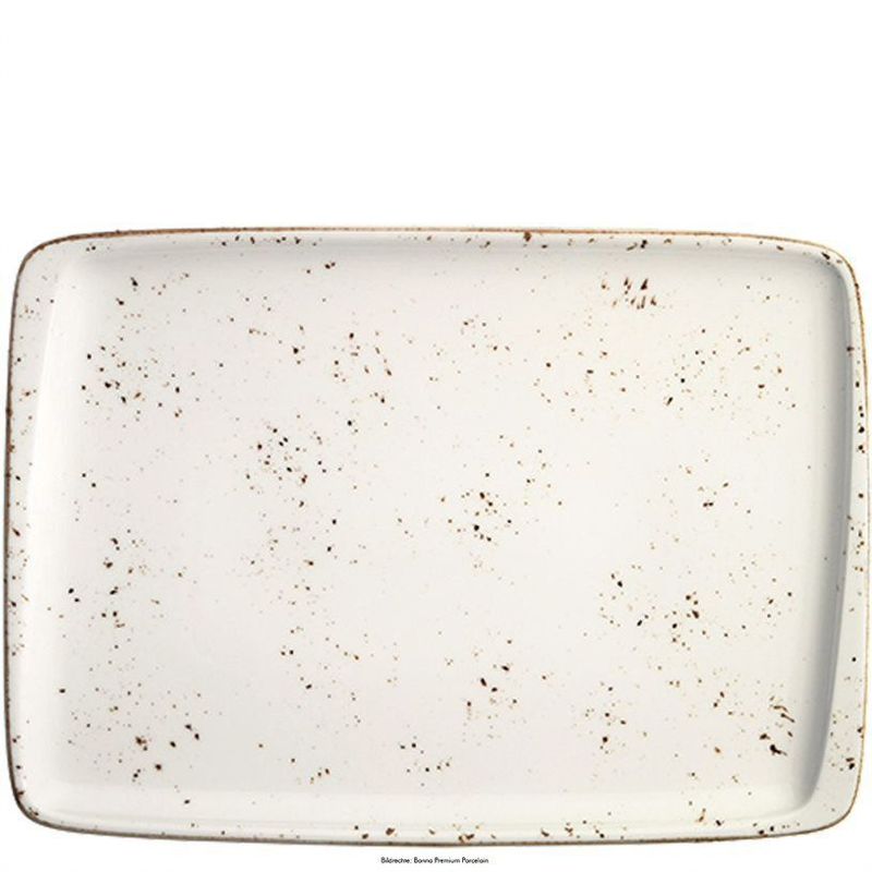 Plate 36 x 25 cm Grain Moove - Bonna
