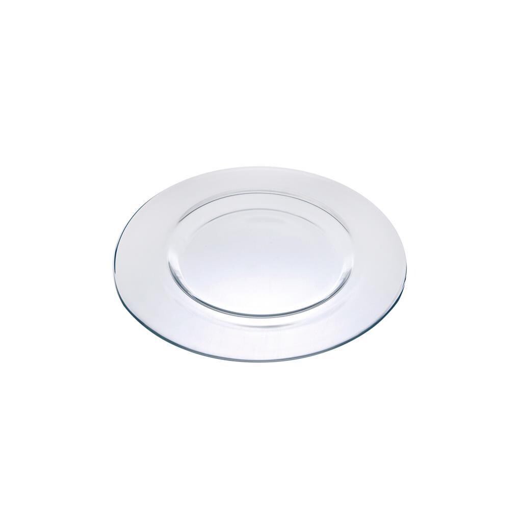 Piatto piano 15 cm Vetri delle Venezie Murano vetro temperato per uso horeca professionale

