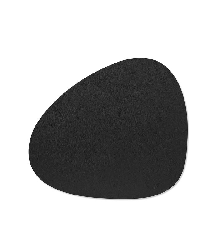 Placemat Serene Curve Black 31x35 cm - Lind DNA