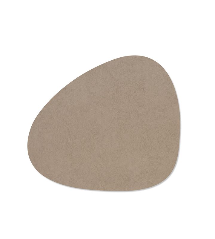Placemat Serene Curve Mole Grey 31x35 cm - Lind DNA