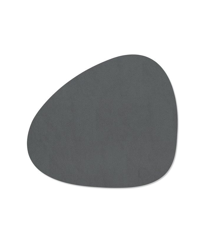 Placemat Serene Curve Anthracite 31x35 cm - Lind DNA