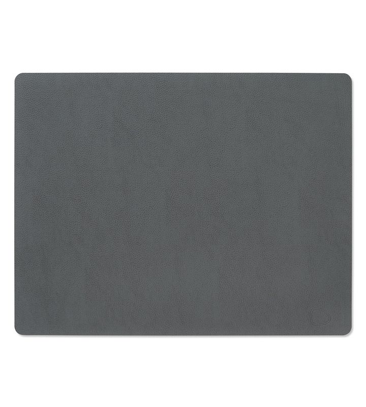 Platzset Serene Square Anthrazit 35x45 cm - Lind DNA
