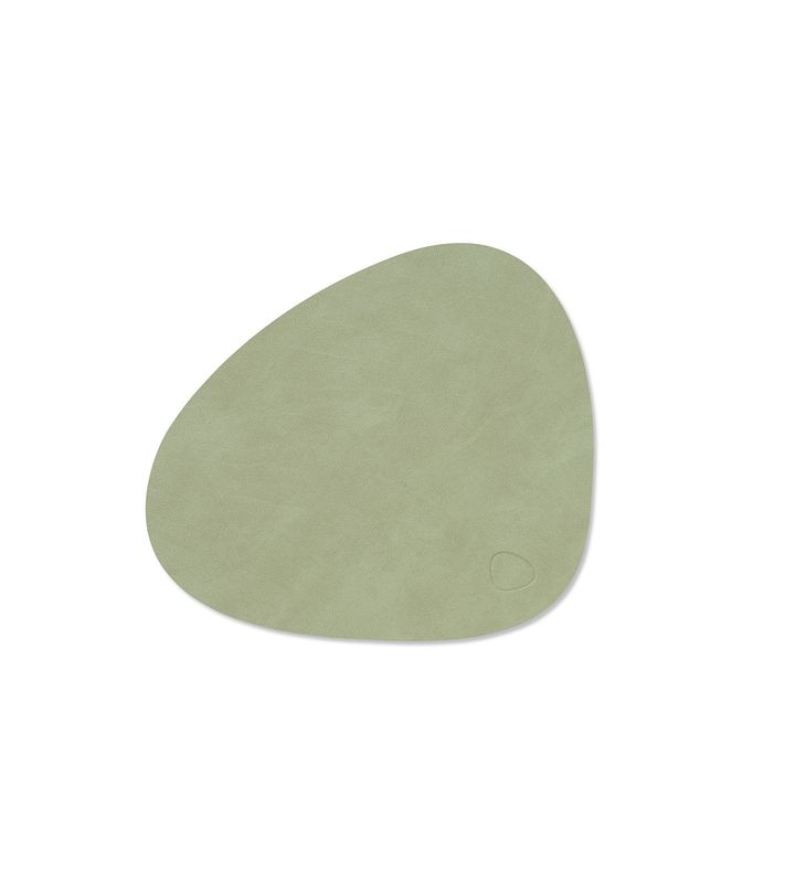 Placemat Nupo Curve Olive Green 24x28 cm - Lind DNA