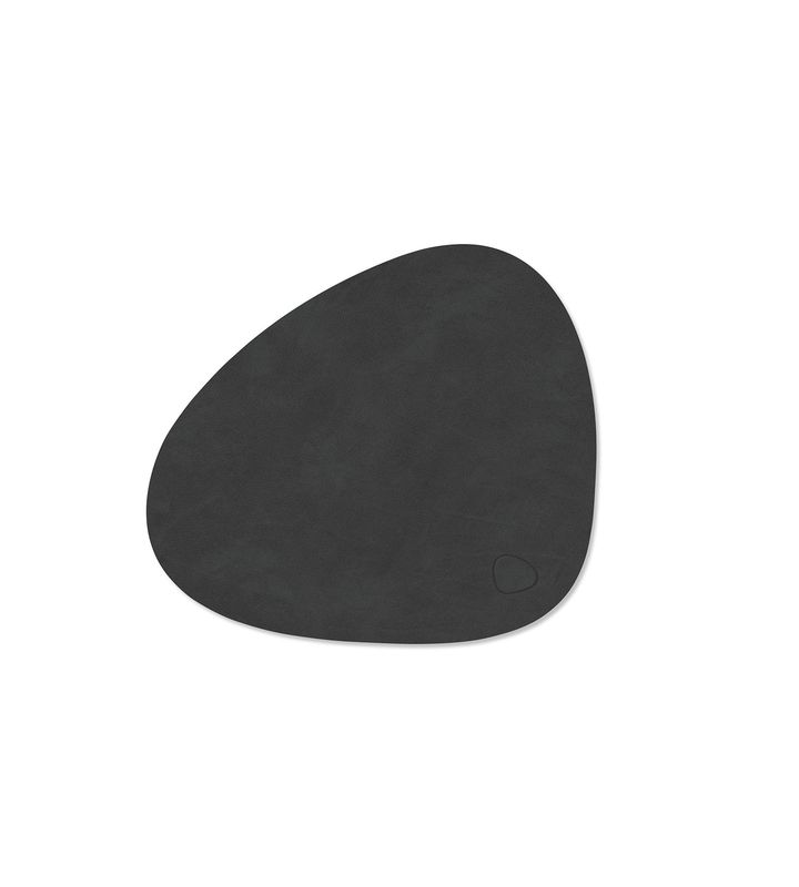Placemat Nupo Curve Black 24x28 cm - Lind DNA