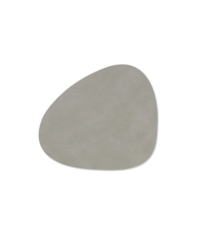 Placemat Nupo Curve Light Grey 24x28 cm - Lind DNA
