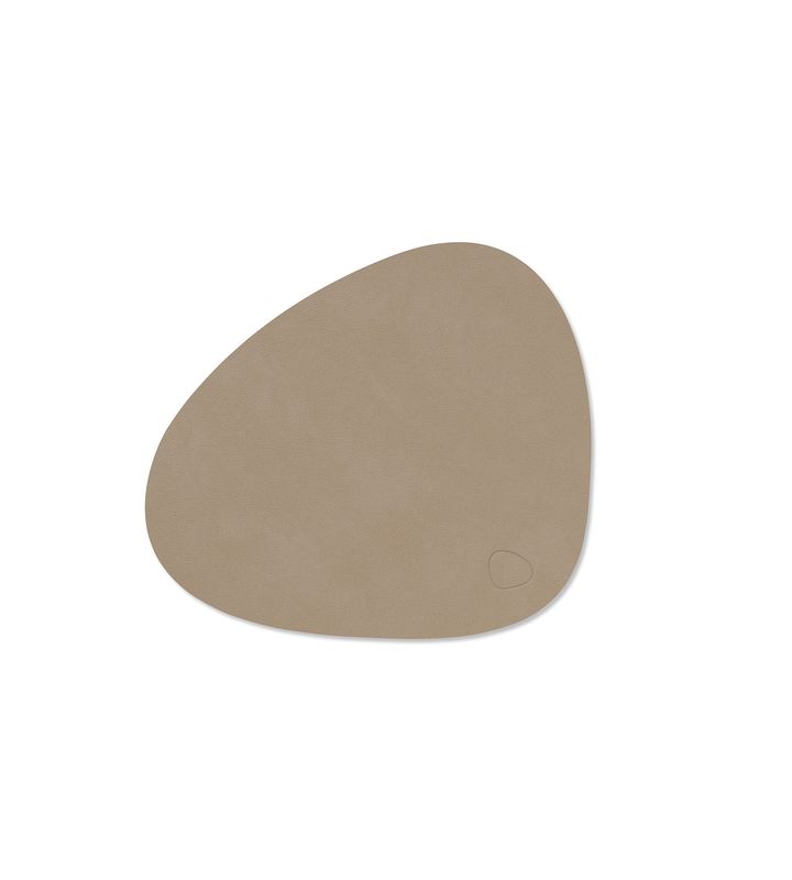 Placemat Nupo Curve Clay Brown 24x28 cm - Lind DNA