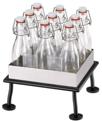 Beverage Set M M-Base Frame Black Steel Raiser Rustic - Frilich