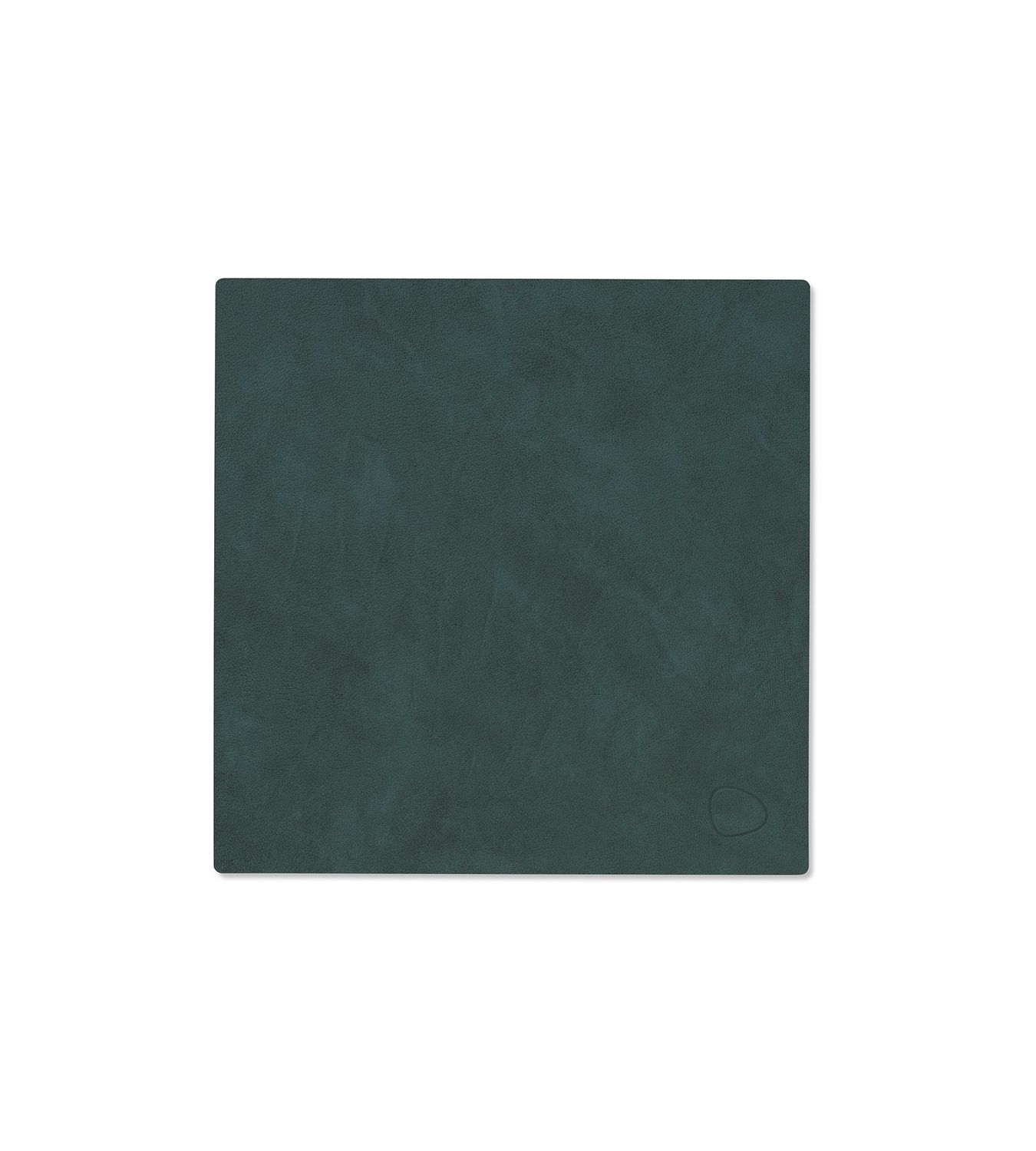 Placemat Nupo Square Dark Green 28x28 cm - Lind DNA