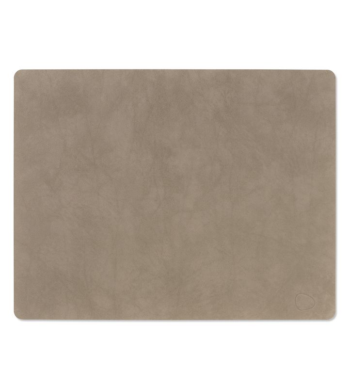 Platzset Nupo Square Nomad Grey 35x45 cm - Lind DNA