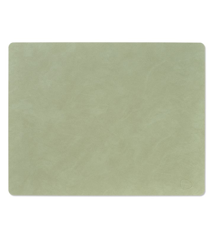 Platzdeckchen Nupo Square Olivgrün 35x45 cm - Lind DNA