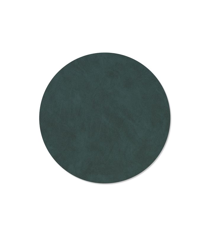 Placemat Nupo Circle Dark Green 30 cm - Lind DNA