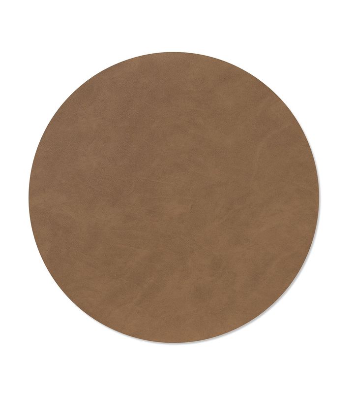 Tischset Nupo Circle Braun 40 cm - Lind DNA