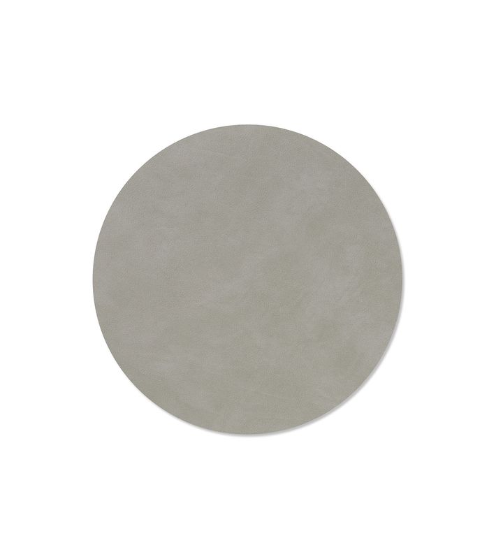 Placemat Nupo Circle Light Grey 30 cm - Lind DNA