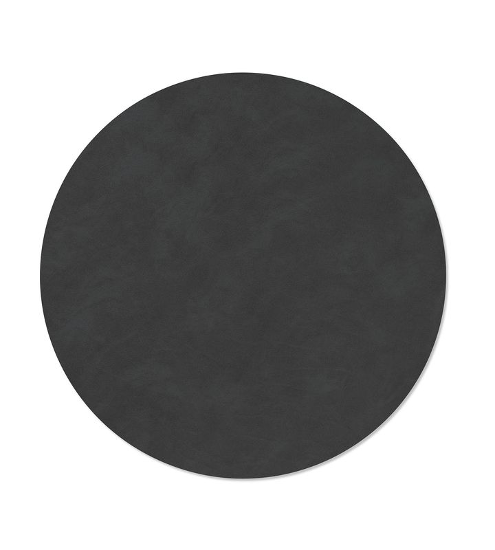 Tischset Nupo Circle Schwarz 40 cm - Lind DNA