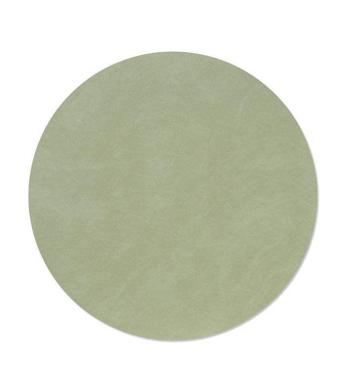 Tischset Nupo Circle Olivgrün 40 cm - Lind DNA
