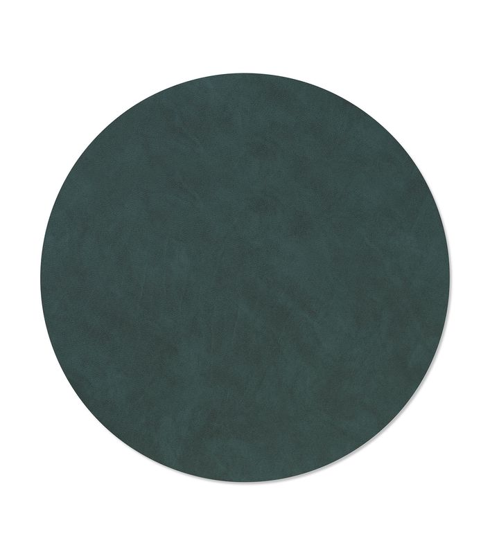 Tischset Nupo Circle Dunkelgrün 40 cm - Lind DNA