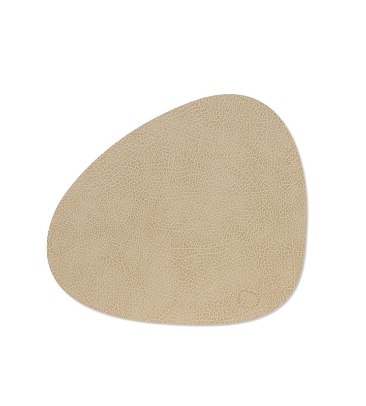 Placemat Hippo Curve Sand 31x35 cm - Lind DNA