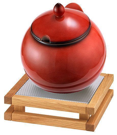 Buffet Bowl S Porcelain Bowl, Red (3.5 l) Raiser Oak - Frilich