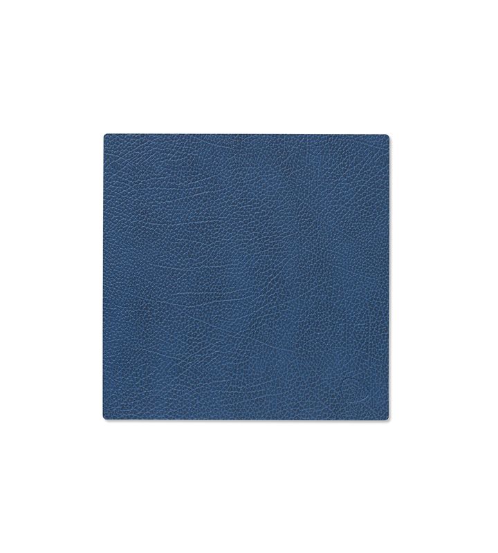 Placemat Hippo Square Navy Blue 28x28 cm - Lind DNA
