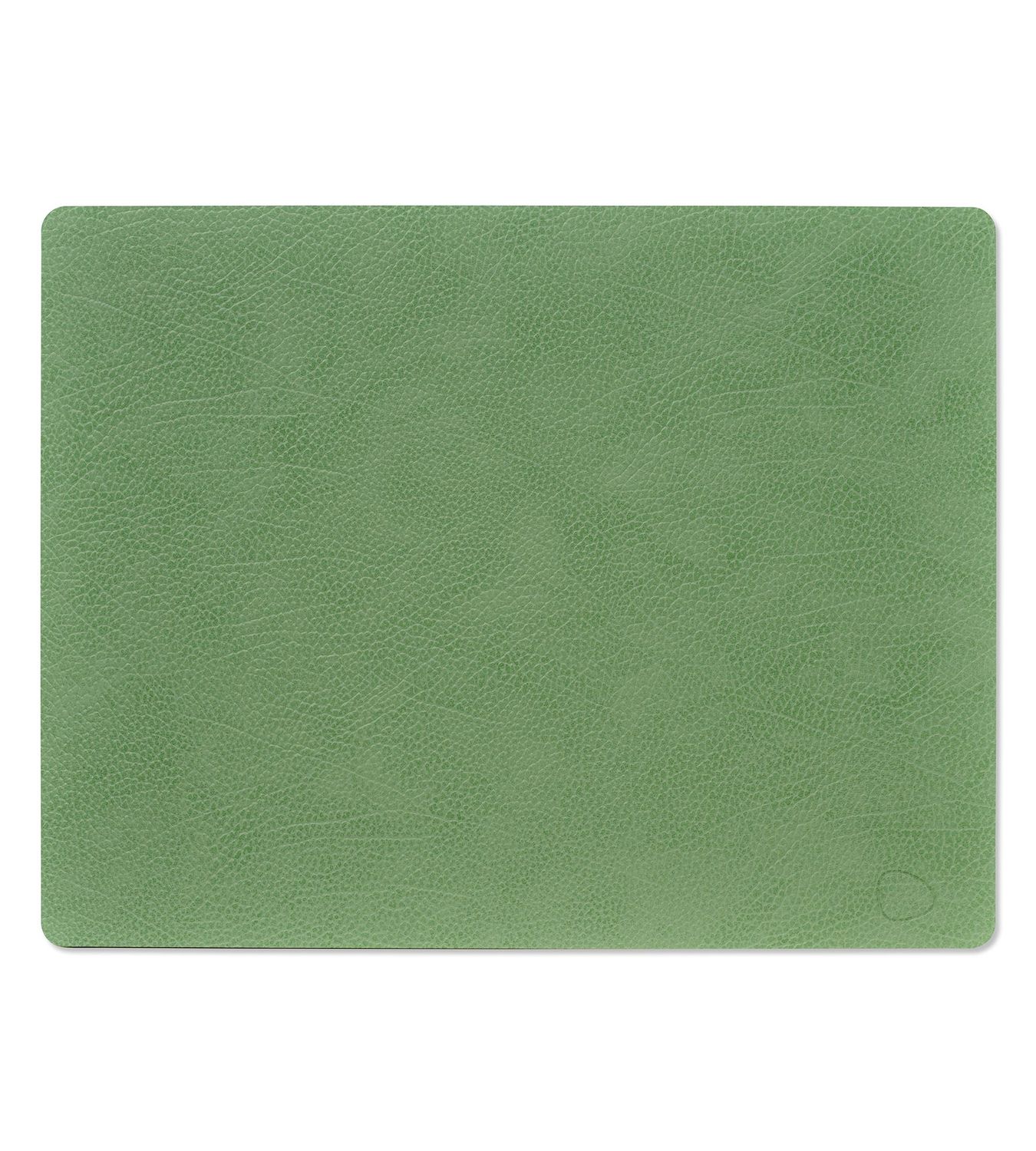 Placemat Hippo Square Forest Green 35x45 cm - Lind DNA