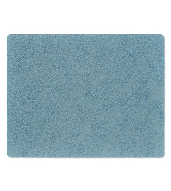 Platzset Hippo Square Hellblau 35x45 cm - Lind DNA