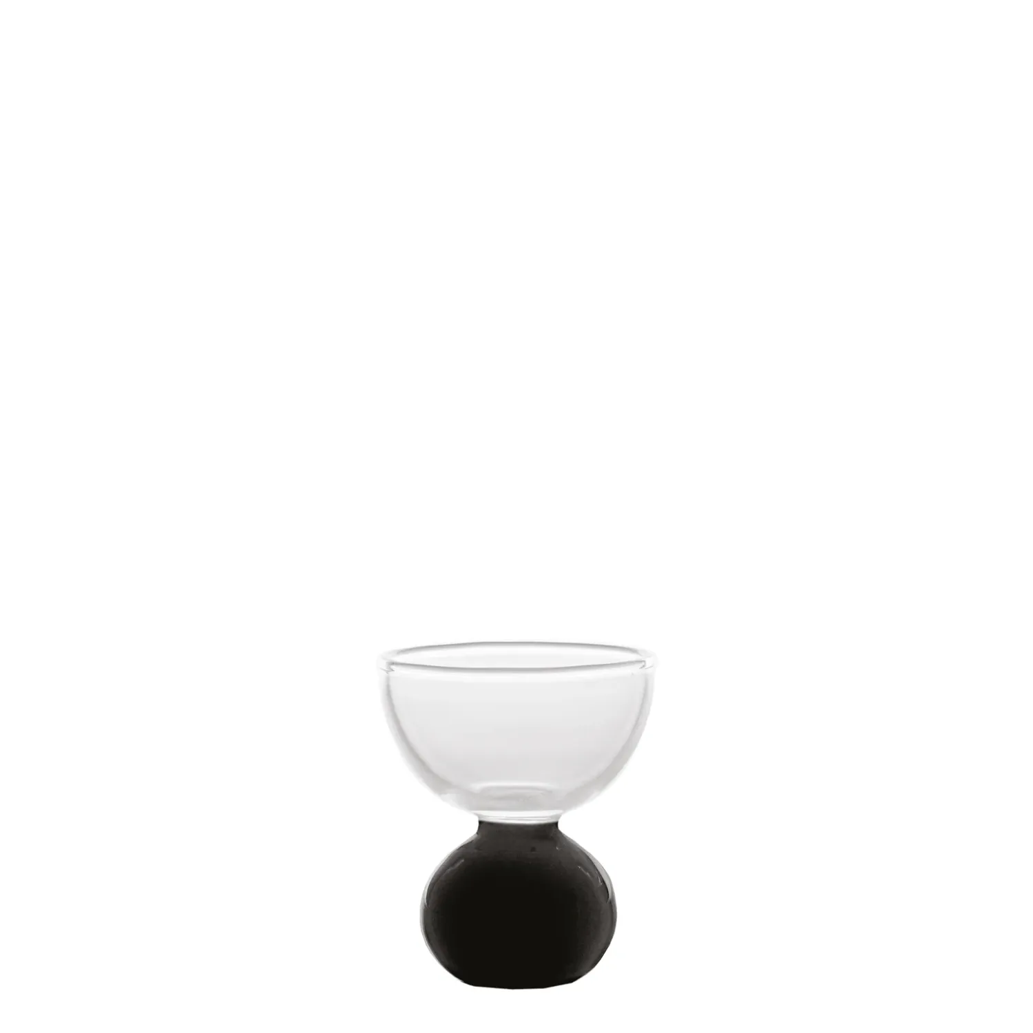 Egg Cup 5 x 6 cm Bilia Black - Zafferano