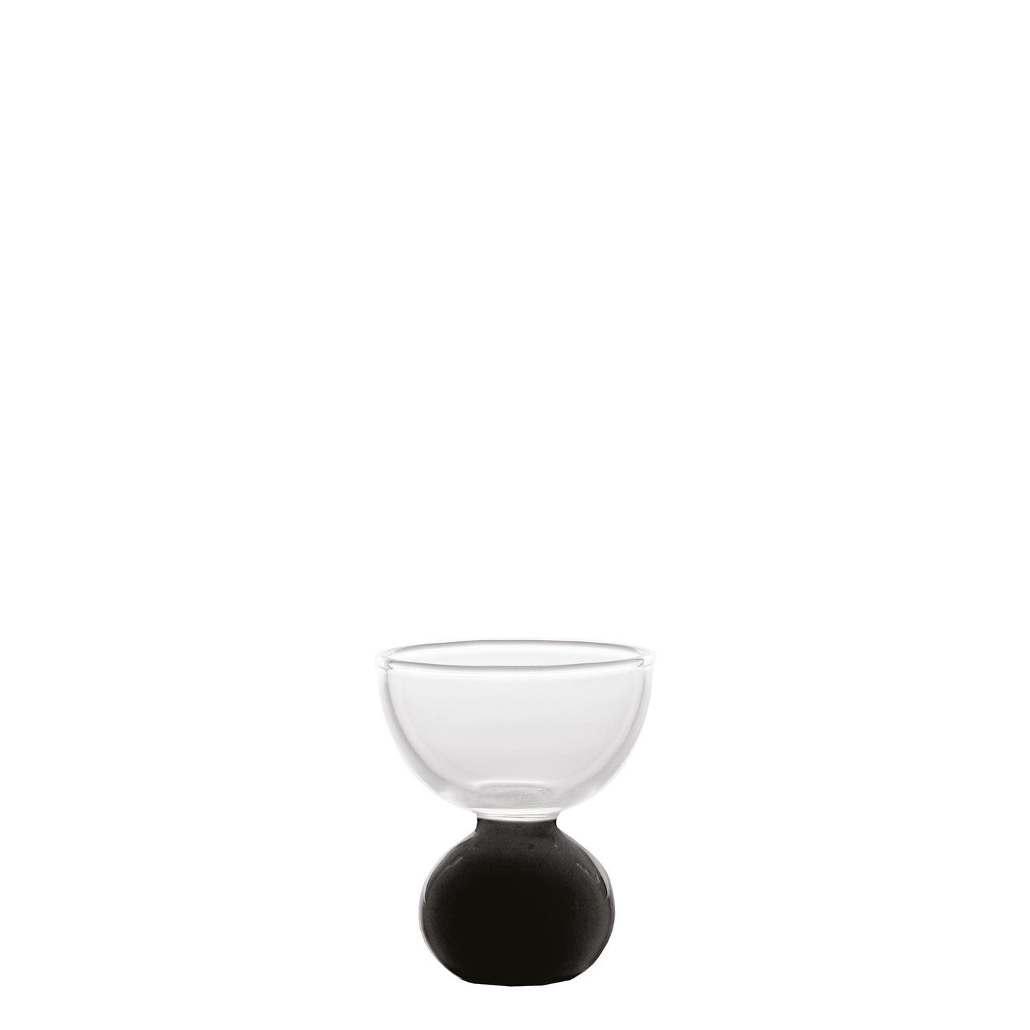 Egg Cup 5 x 6 cm Bilia Black - Zafferano